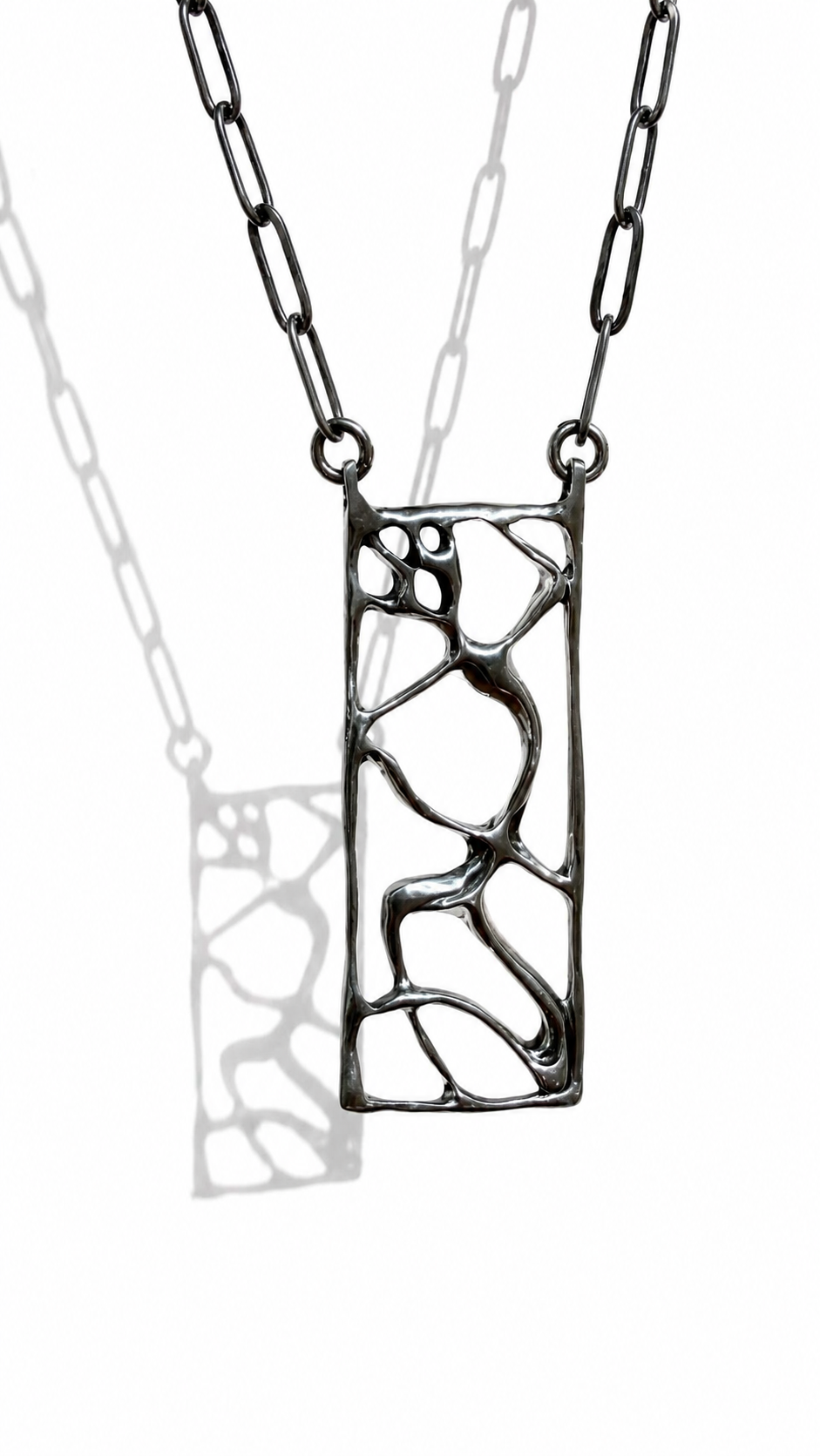 Framed Demon necklace