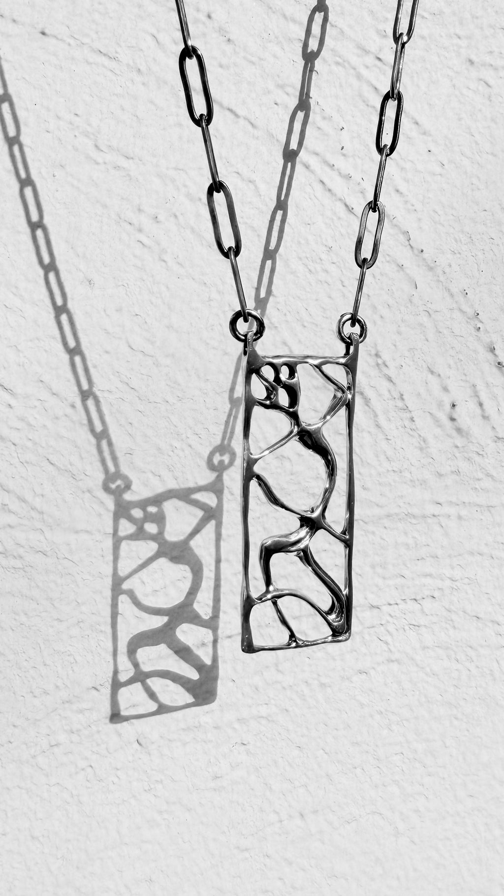 Framed Demon necklace
