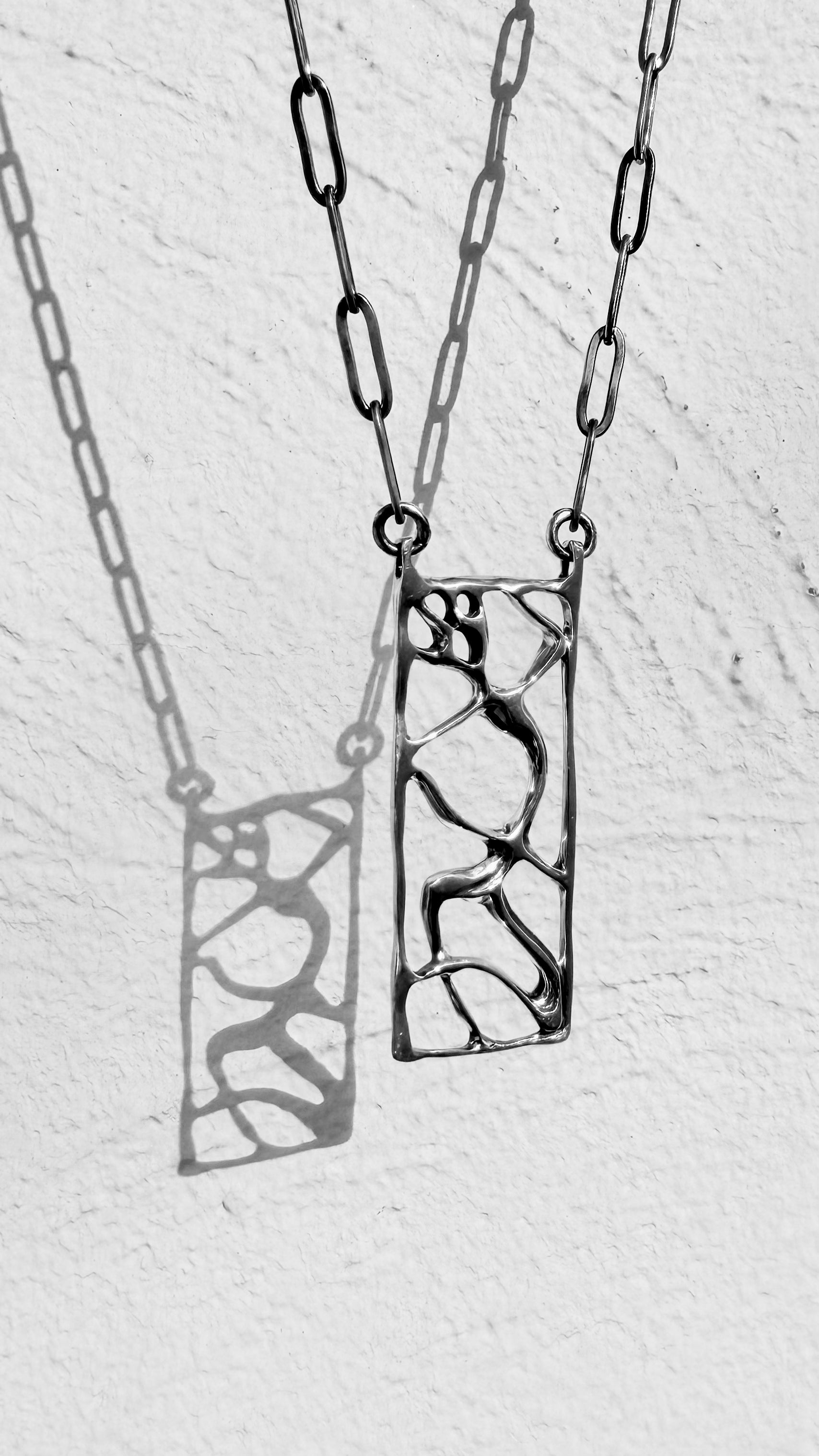 Framed Demon necklace