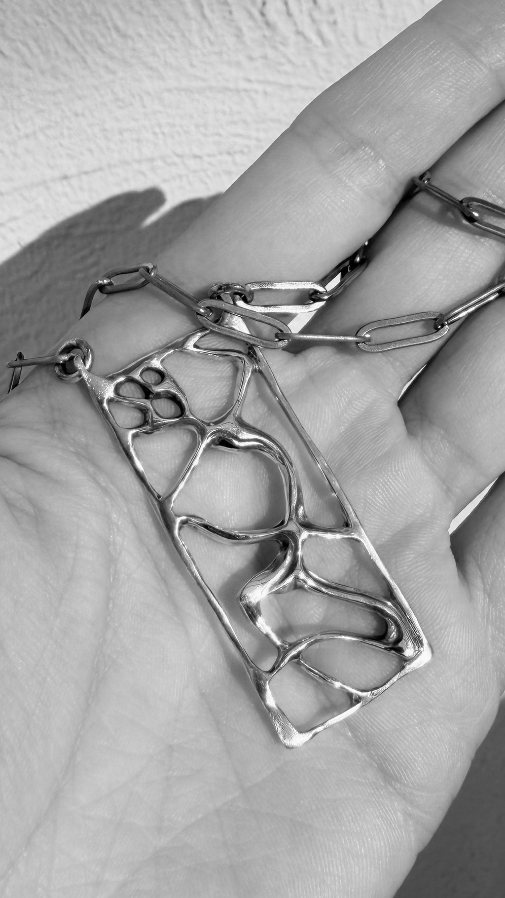 Framed Demon necklace