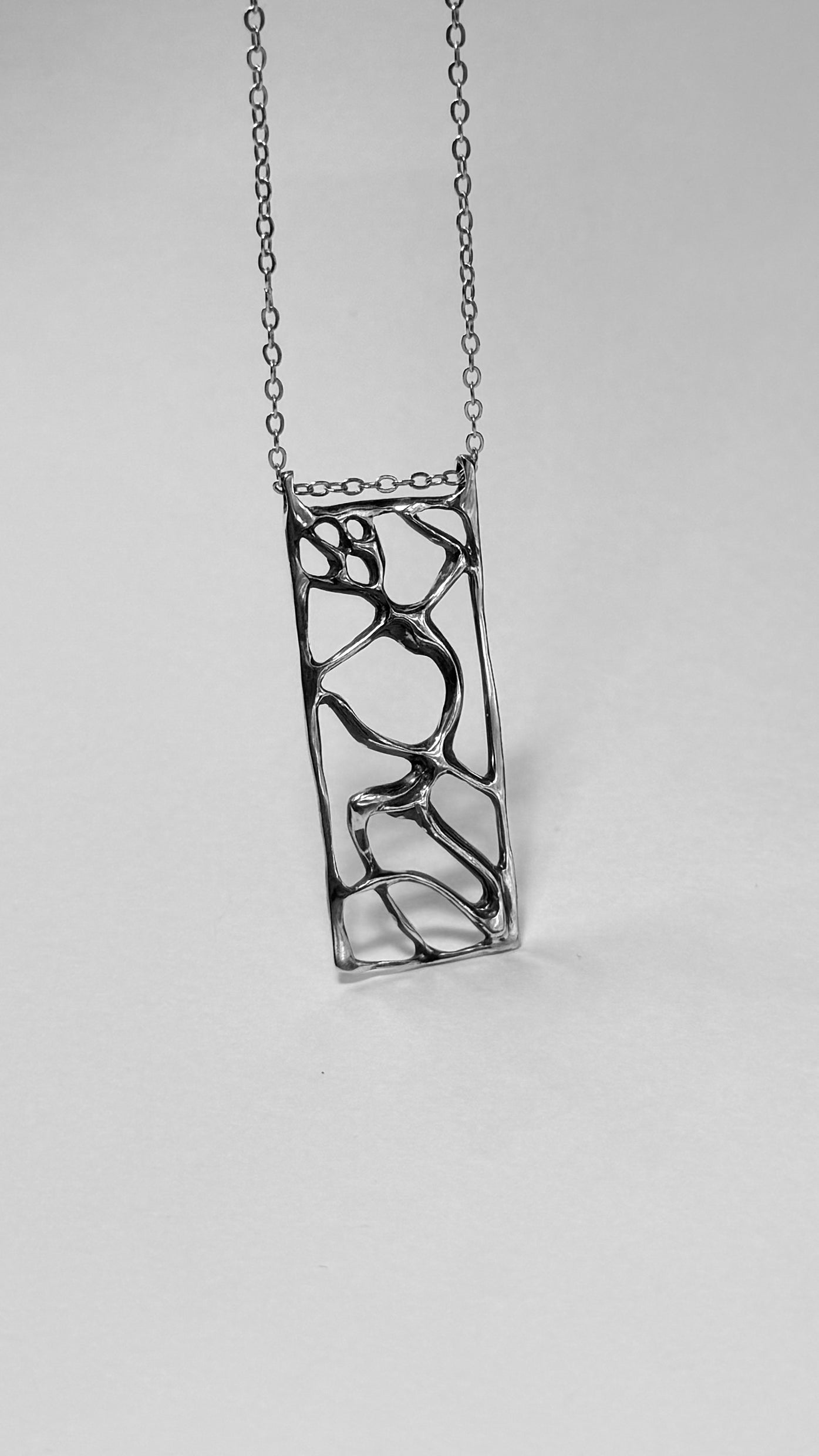 Framed Demon necklace