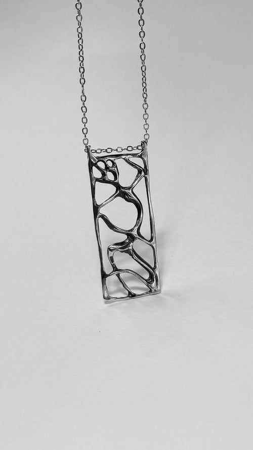 Framed Demon necklace