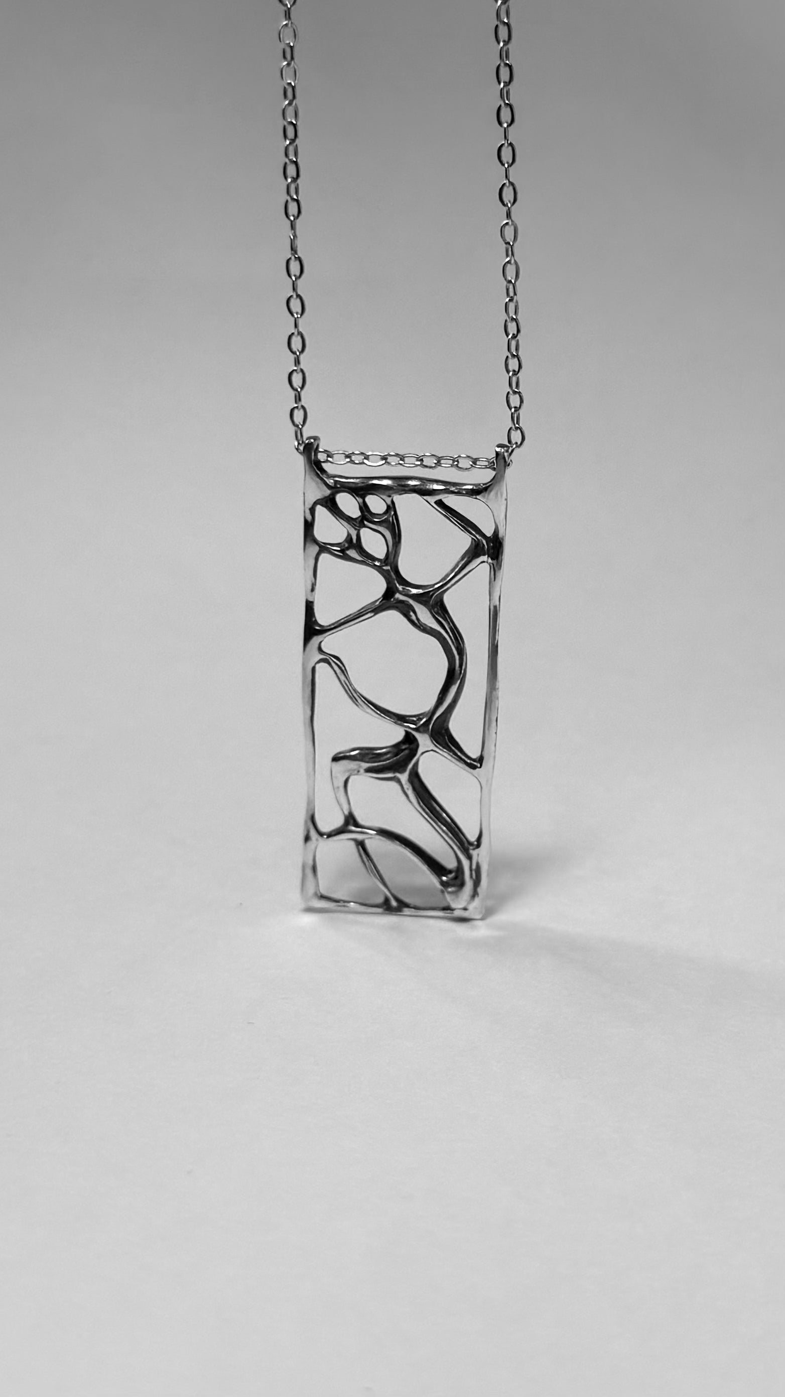 Framed Demon necklace