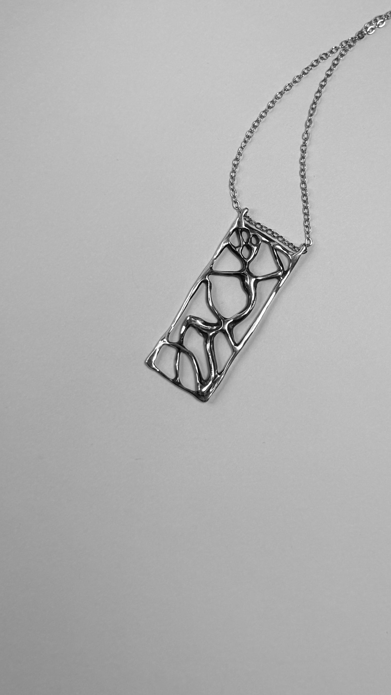 Framed Demon necklace