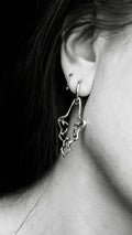 HOLLOW FLAME | Single earring
